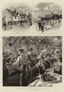 Jantar de domingo dos ciclistas no Ripley